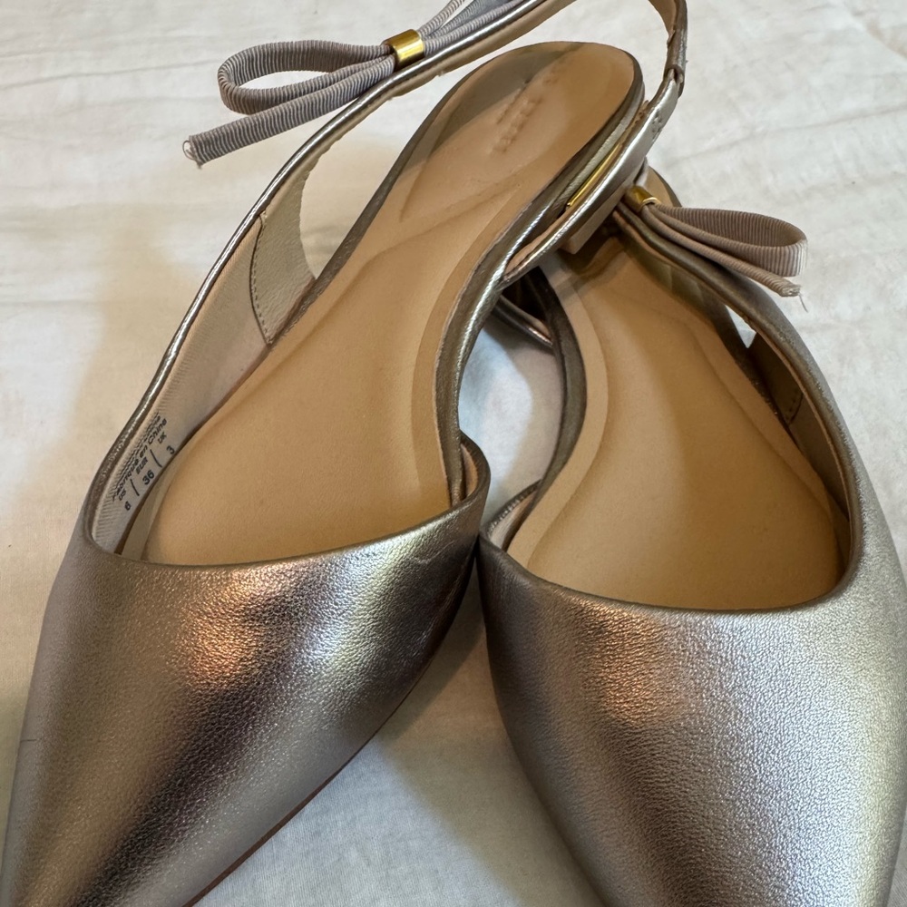 Ted Baker London Bow Slingback Flats